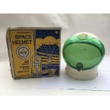 Decker, astronaut space helmet with retractable visor, for NASA space Mike, boxed