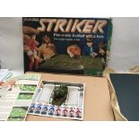 Striker , 5 a side football game, all complete in nice condition , slight damage to box , included