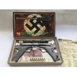 LS Luger 1:1 scale , 8" barrel model kit, complete with instructions