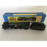 Hornby Dublo, HO/OO scale, 4-6-2 SR country locomotive, The Dorchester and tender, #3235, boxed