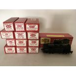 Hornby Dublo, HO/OO scale, 0-6-2 tank locomotive #2217, also included is Sand wagon #4660, Goods