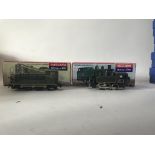 Collection of French Hornby-acho items including buildings, track accessories wagons and carriages