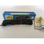 Hornby Dublo, HO/OO scale, LMR 2-8-0 8F locomotive and tender, #3224, boxed