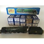 Hornby Dublo, HO/OO scale, Duchess of Montrose locomotive and tender LMR, EDL12, also included is