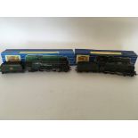 Hornby Dublo, HO/OO scale, Bristol Castle locomotive and tender, EDLT20, boxed and Duchess of