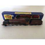 Hornby Dublo, HO/OO scale, City of Liverpool, locomotive and tender, #3226, boxed