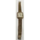 A vintage, 9ct gold gent’s Rotary wristwatch with