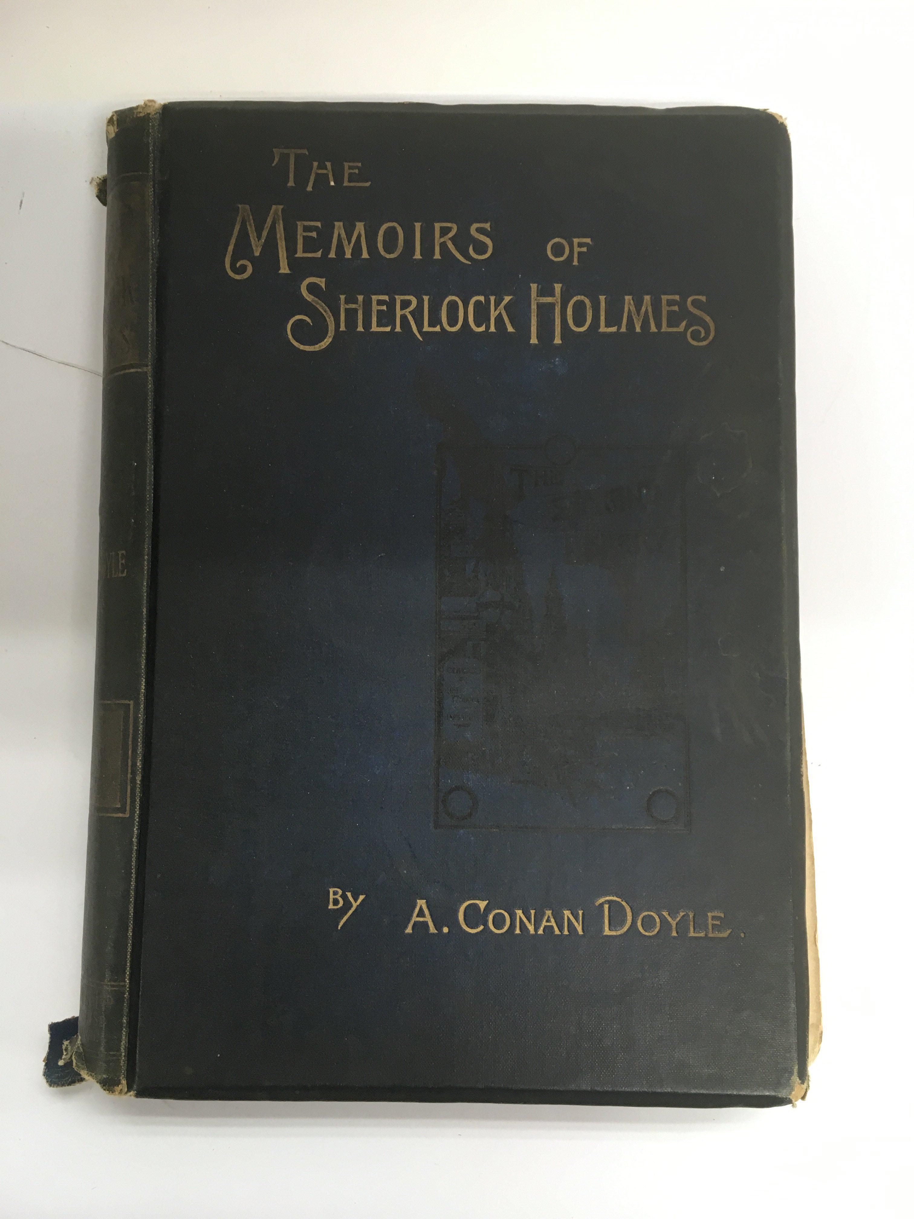 An 1894 first edition 'The Memoirs Of Sherlock Hol - Bild 2 aus 4