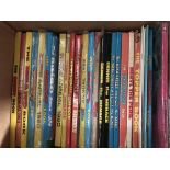 A box of children's Annuals including Dennis the m