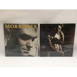 Two first pressings of Morrissey LPs comprising 'Y