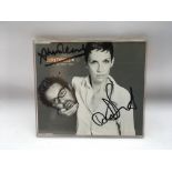 A signed Eurythmics CD single.