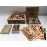 A signed Grant Lee Buffalo 'Jubilee' deluxe CD set with 5 cards and a sealed pack of playing