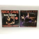 Two signed Nick Cave & The Bad Seeds LPs comprisin