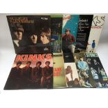 A collection of LPs comprising mainly 1960s artist