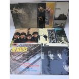 Ten Beatles and related LPs to include 'Please Ple