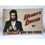 An in store promotional board for the Nick Cave &