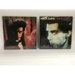 Two signed Nick Cave & The Bad Seeds LPs comprisin