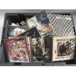 A collection of CDs and CD box sets by various artists, some signed, including The Birthday Party,