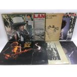 Eight Bob Dylan LPs comprising 'Slow Train Coming'