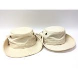 Two Tilley Endurables Tilley hats, both size 7 and