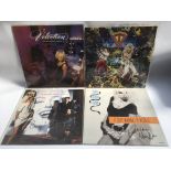 Four signed Transvision Vamp Records comprising th