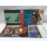 A collection of alternative 12inch and LP records,