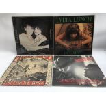 Four Lydia Lunch and related LPs and 12inch single