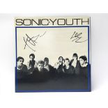 A signed US first pressing of Sonic Youth, the epo