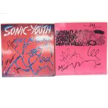 A signed Kill Yr Idols 12 inch single by Sonic You