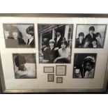 A beautifully presented Rolling Stones framed disp