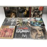 A collection of signed Britpop related CDs by various artists including Catatonia, Cast, Elastica,