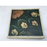 A Mono tape reel of The Beatles 'Rubber Soul' album.