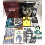 A collection of Bob Dylan books to include Face Va