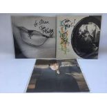 Three signed Ian McCulloch 12inch singles.