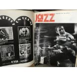 A collection of vintage music magazines comprising