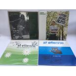 Two LPs and two 12inch singles by St Etienne compr