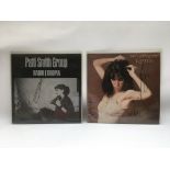 Two early UK pressings of Patti Smith Group LPs co