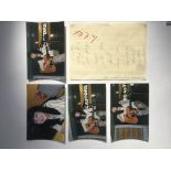 Kristin Hersh / Throwing Muses. Two signed set lis