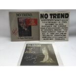 Three No Trend featuring Lydia Lunch records, two