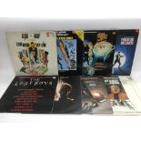 Fourteen soundtrack LPs and a 12inch single compri