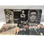 A collection of Blondie and related LPs and 12inch