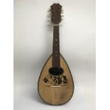 A cased mandolin by Francesco Perretti & Figli of