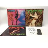 A signed copy of The Cramps Ultra Twist! 12 inch s