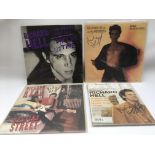Three signed records by Richard Hell comprising th