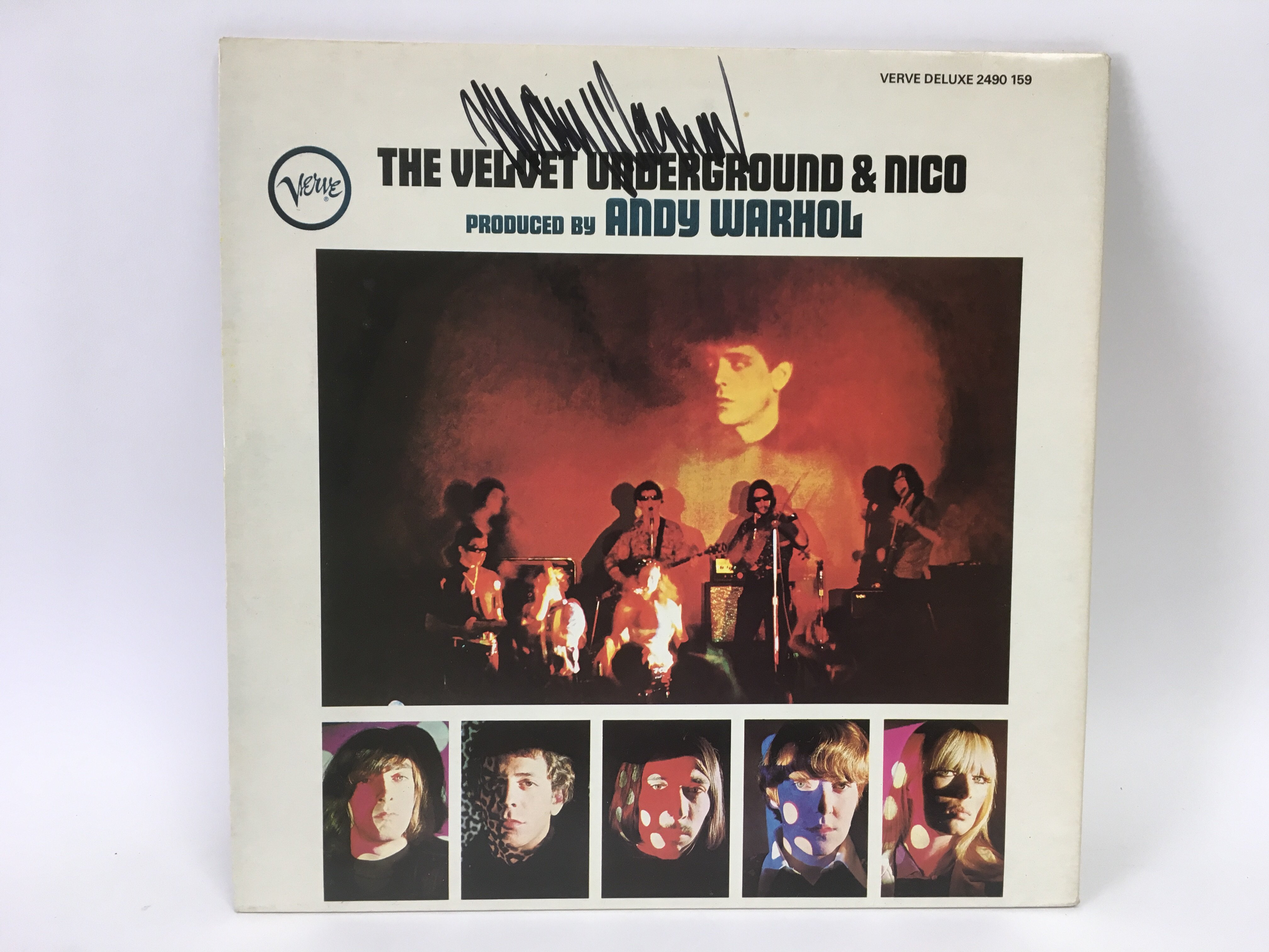 A Velvet Underground & Nico LP signed by John Cale - Image 2 of 5