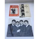 A Beatles programme from The Winter Gardens Margat