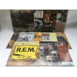 Ten REM LPs from 'Murmur' through to 'Out Of Time'
