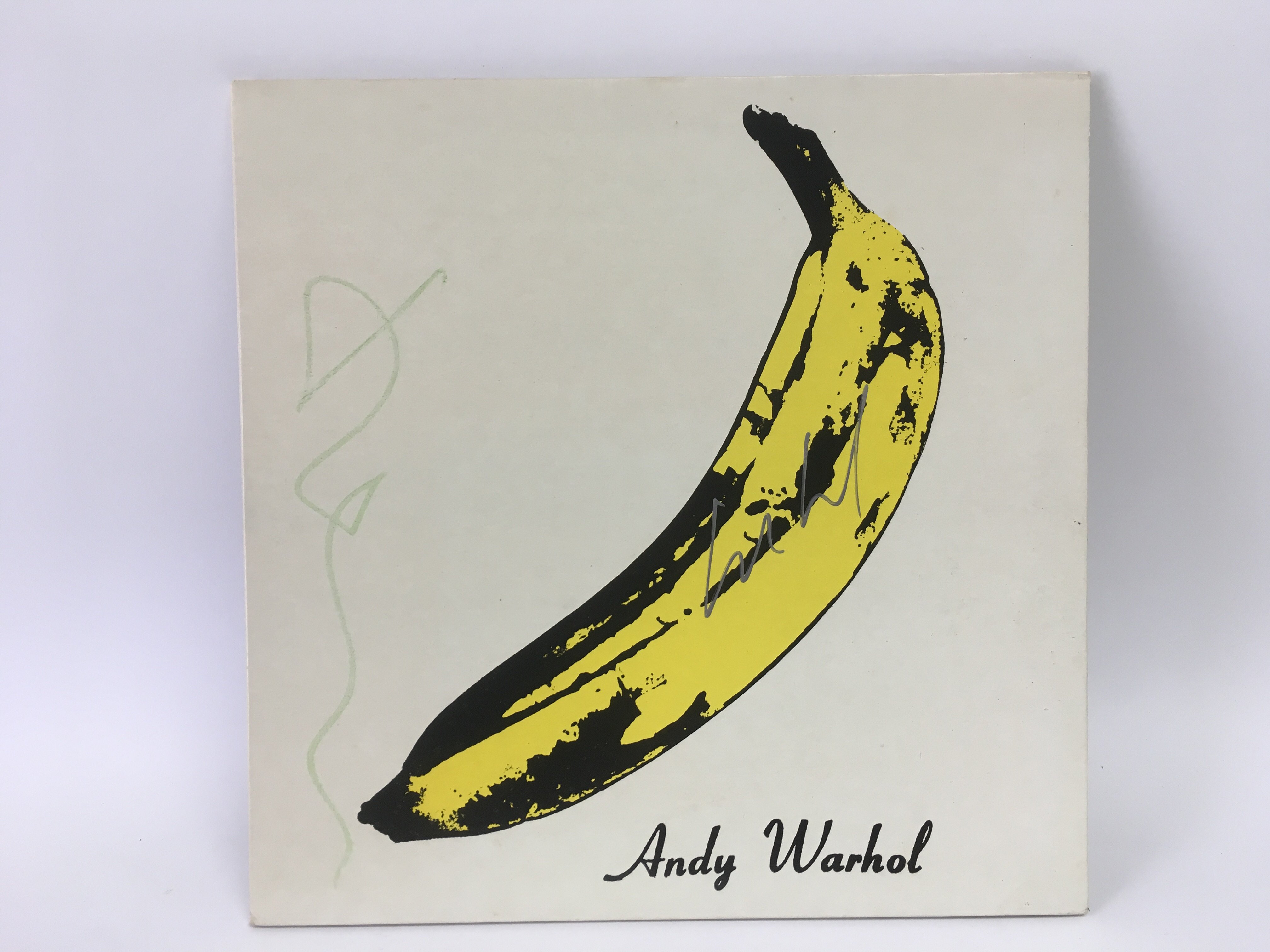 A Velvet Underground & Nico LP signed by John Cale