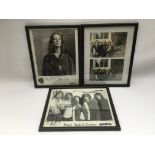 A collection of Patti Smith photos including a sig