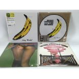 Four Velvet Underground LPs comprising a Japanese